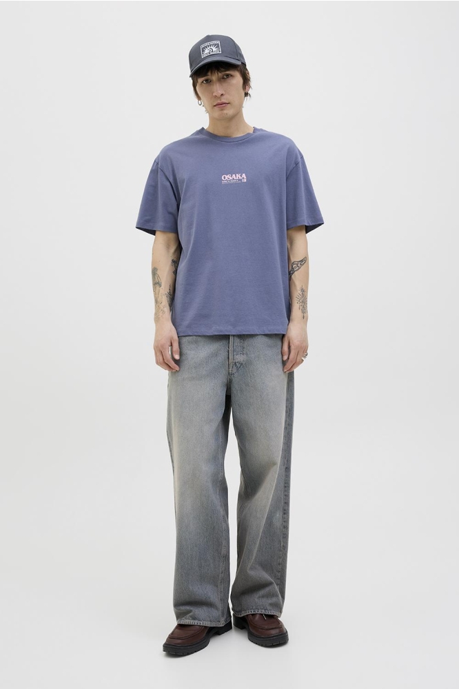 JOROSAKA TEE SS CREW NECK STYD SS25 12291126 NIGHTSHADOW BLUE